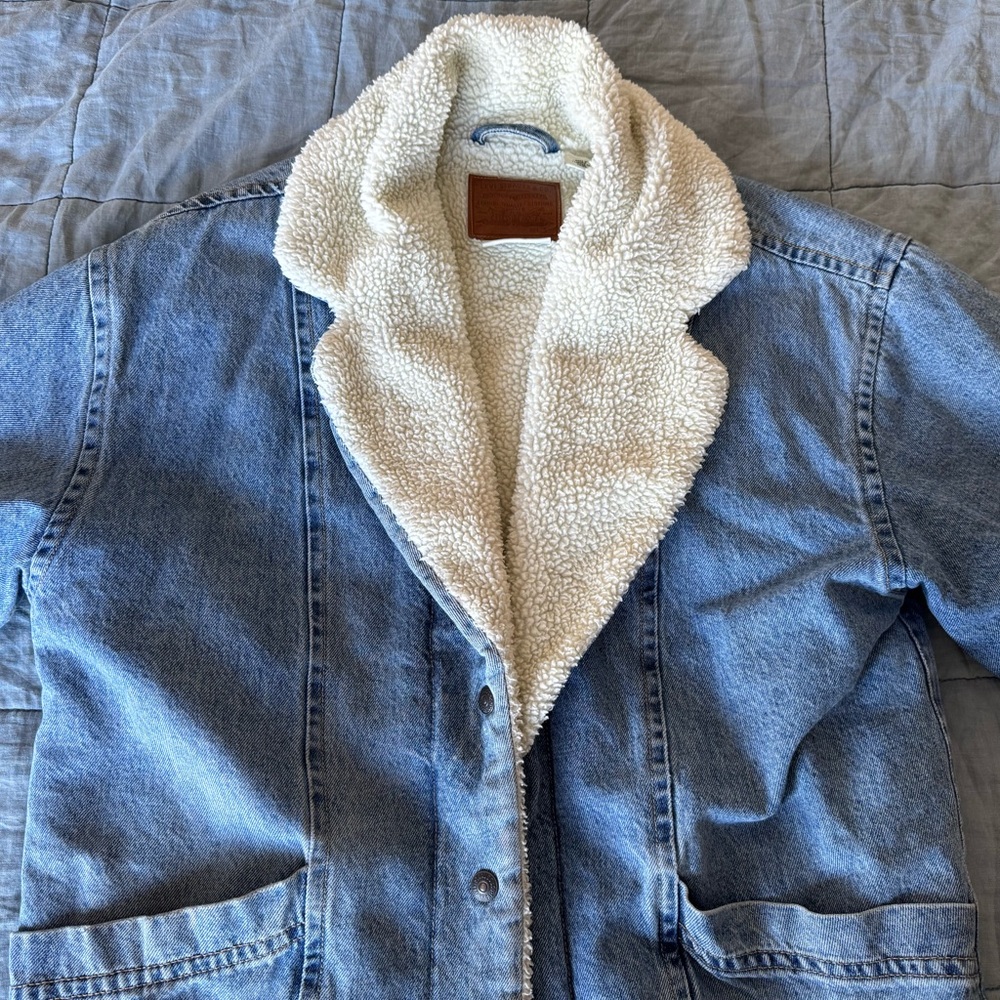 Levi's Sherpa-Lined Denim Jacket